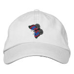 Colourful Butterfly Embroidered Cap embroidered hats