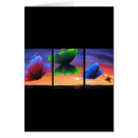Colourful Butterfly Insects Painting - Multi Greeting Card