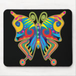 Colourful butterfly mousepads