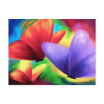 Colourful Butterfly Painting - Multi
