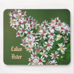 Colourful Calico Aster Mousepad