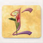 Colourful Calla Initial L Mousepad