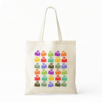 Colourful Cameras Tote Bags