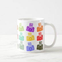 Colourful Cameras Mug