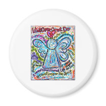 Colourful Cancer Angel Painting