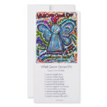 Colourful Cancer Angel Photo Card photo cards