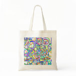 Colourful  Canvas Tote Bag