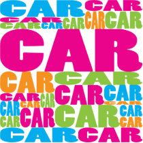 Colourful Car