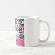 Colourful Carousel Horse at Carnival Photo Gifts Mug