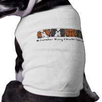 Colourful Cartoon Cavalier King Charles Spaniels