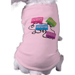 Colourful Cassette Tapes pet clothing