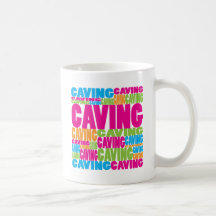 Colourful Caving Coffee Mugs