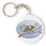 Colourful Chameleon keychains