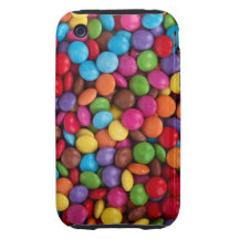Colourful Chocolate Candy iPhone 3 Tough Case