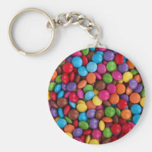 Colourful Chocolate Candy Keychain