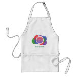 Colourful Christmas Balls Frame, Add Photo Apron