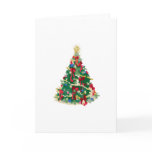 Colourful Christmas Tree: Vector Art: cards