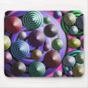 Colourful Circles, 3D Look mousepads