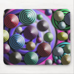 Colourful Circles, 3D Look mousepads