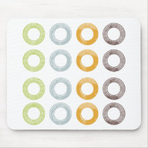 Colourful Circles Mousemat