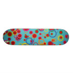 Colourful Circles Skateboard