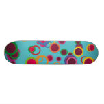 Colourful Circles Skateboard