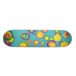 Colourful Circles Skateboard