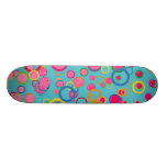 Colourful Circles Skateboard