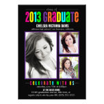 Colourful Class of 2013 Graduate Photo Invite