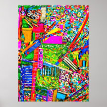 Colourful Collage Poster