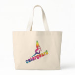 Colourful colorguard tote bag