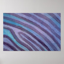 Colourful Contour Lines Print