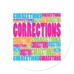 Colourful Corrections stickers