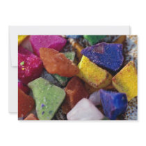 Colourful Crystals Personalised Announcement