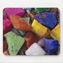Colourful Crystals Mouse Pad