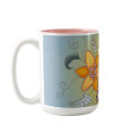 Colourful Daffodil Coffee Mug