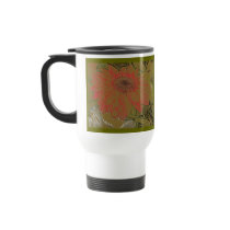 Colourful Daisies Travel Mug
