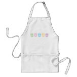 Colourful Day of the Dead Skulls aprons