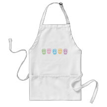 Colourful Day of the Dead Skulls Aprons