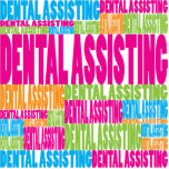 Colourful Dental Assisting photo sculptures