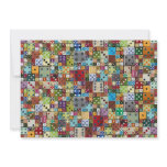 Colourful Dice Bunco Invite invitations