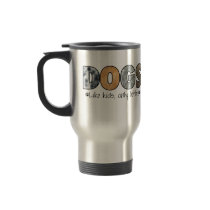 Colourful Dogs Travel Mug