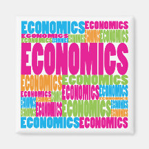 Colourful Economics Refrigerator Magnet