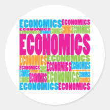 Colourful Economics Sticker