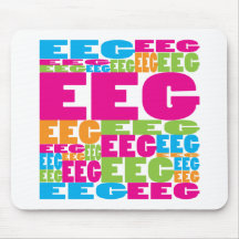 Colourful EEG Mousemats