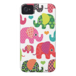 Colourful elephant kids pattern iphone case casemate cases