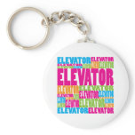 Colourful Elevator keychains