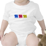 Colourful English Bulldog Silhouettes Kid's T-Shir t-shirts