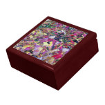 Colourful fall leaves keepsake boxes