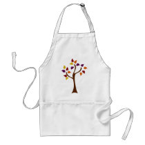 Colourful Fall Tree Aprons